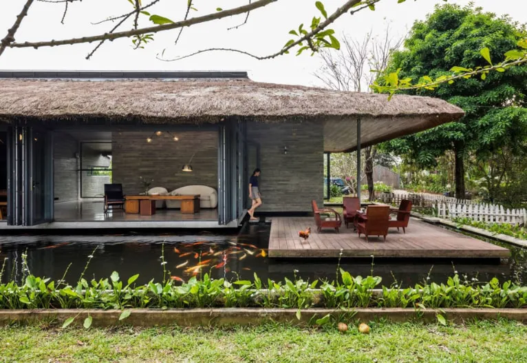 Mẫu nhà vườn quê đẹp mang lại cảm giác bình yên