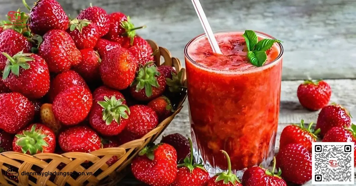 Nước ép dâu tây