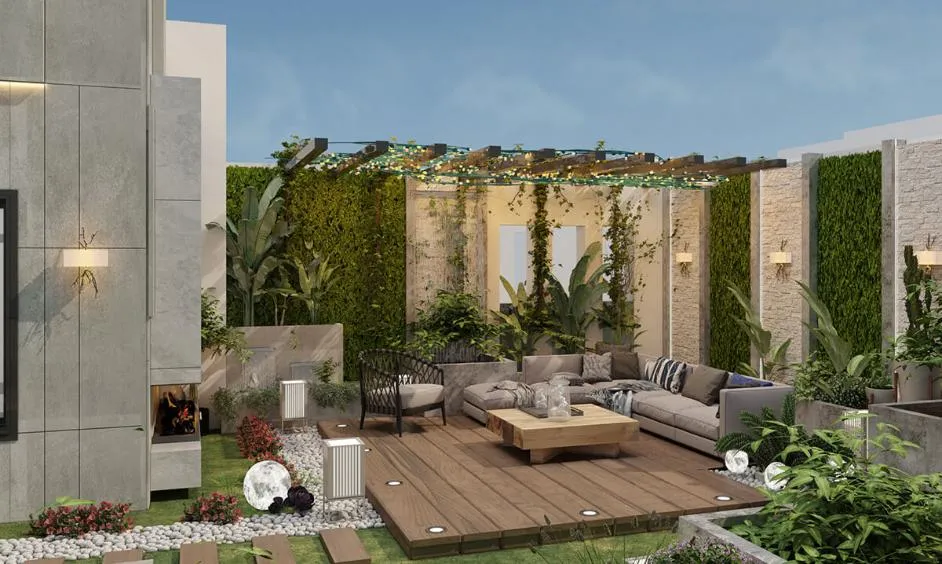 Sân vườn nhà phố mẫu 5