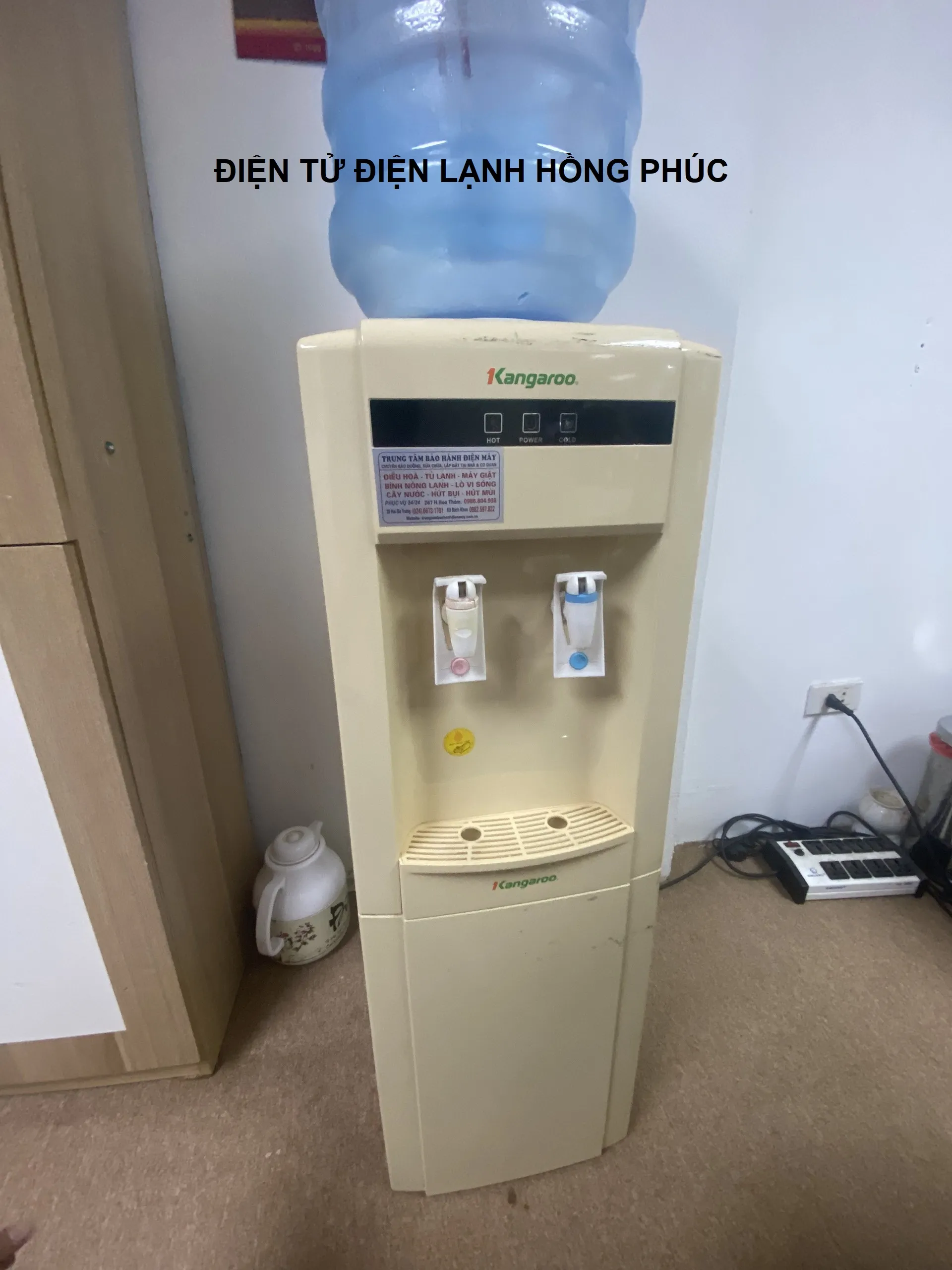 Sửa chữa cây nước nóng lạnh tại nhà