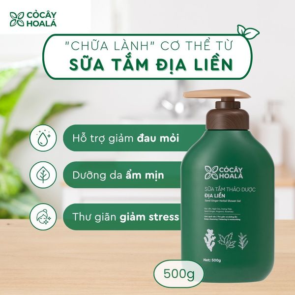 Sữa Tắm Thảo Dược Địa Liền Cỏ Cây Hoa Lá: Giải Pháp Thanh Mát Cho Làn Da & Cơ Thể