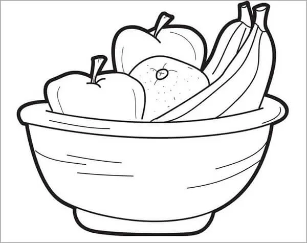 Các loại quả quen thuộc trong vườn nhà giúp bé cảm thấy gần gũi khi tập tô