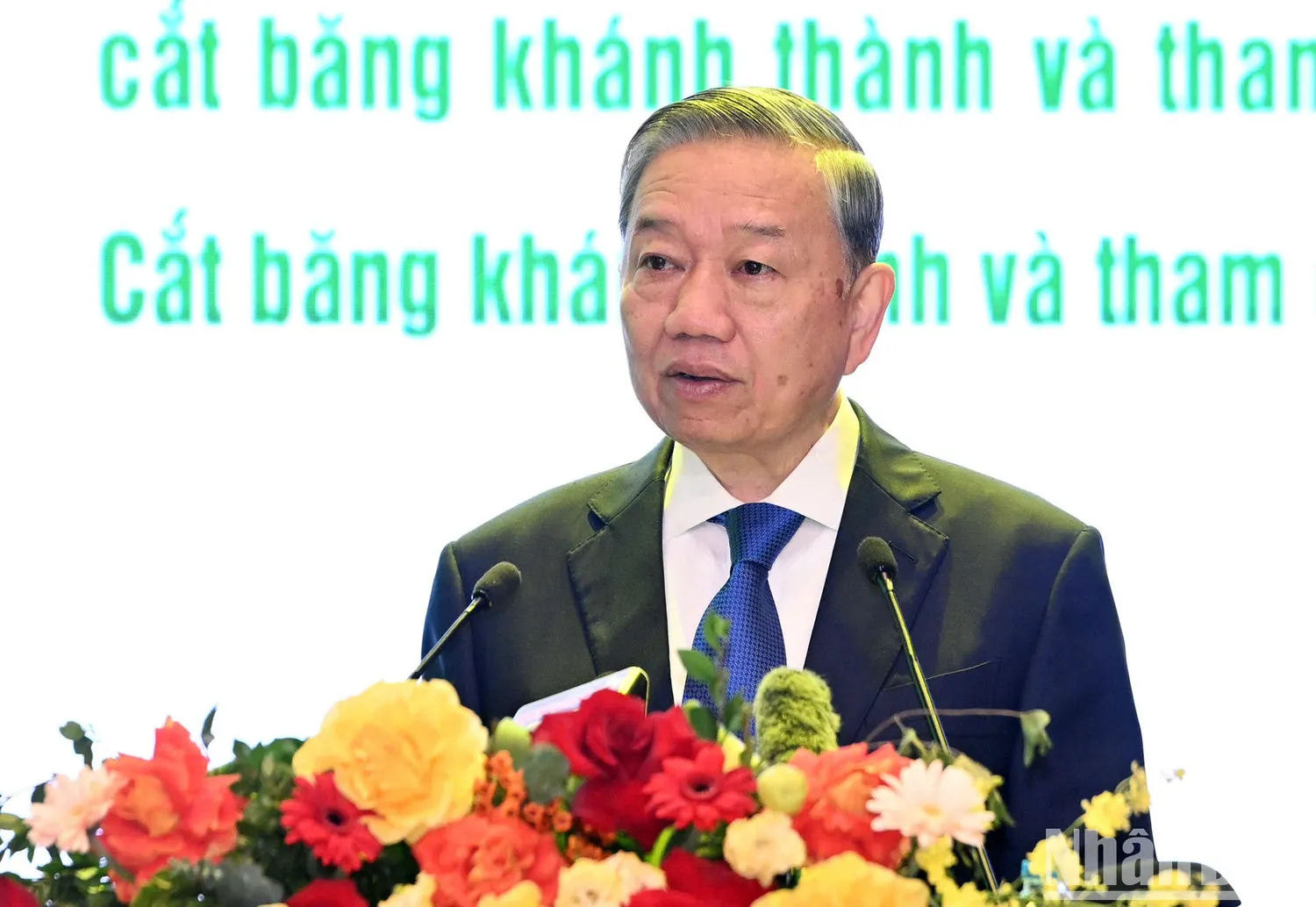 Tổng Bí thư Tô Lâm phát biểu tại buổi lễ