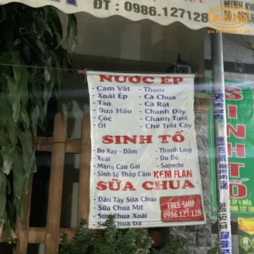 Những lỗi cần tránh khi thiết kế menu nước ép