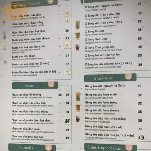 Câu hỏi thường gặp về menu nước ép trái cây