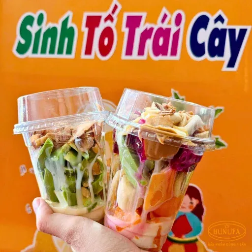 Thiết kế menu sinh tố chuyên nghiệp để kinh doanh