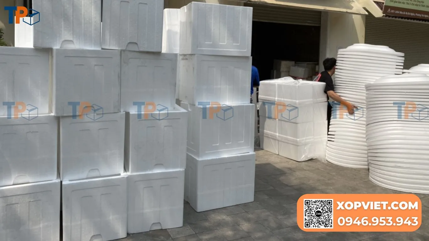 Địa chỉ bán thùng xốp 30kg uy tín, chất lượng, giá rẻ