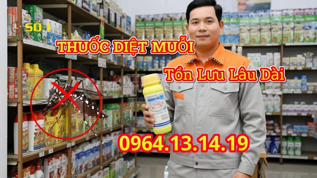Thuốc diệt muỗi tồn lưu lâu dài nhóm SC – giải pháp hiệu quả và an toàn