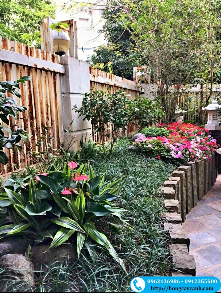 Tiểu cảnh sân vườn mini đẹp