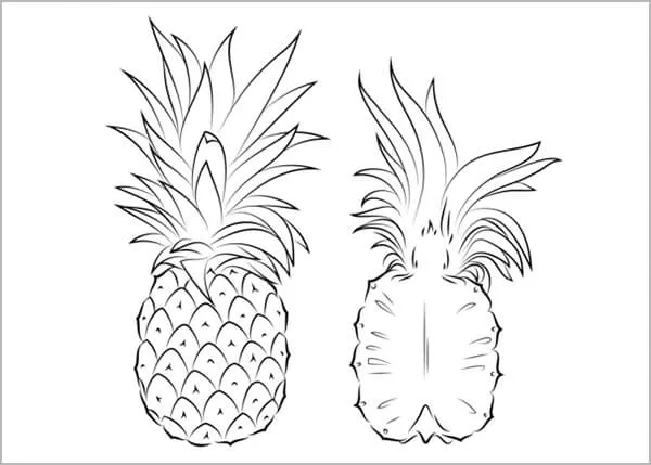 Quả dứa với nhiều mắt nhỏ là bài tập tuyệt vời cho sự tập trung và tỉ mỉ