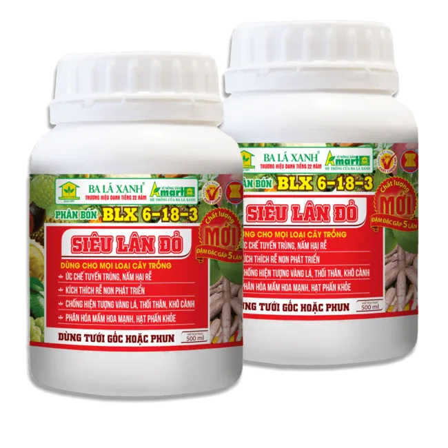 Phân bón lá NPK cân đối giúp cây phát triển đồng đều