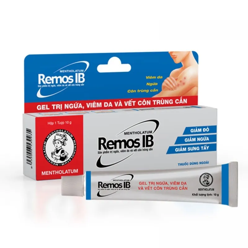 Kem bôi Remos IB trị côn trùng cắn