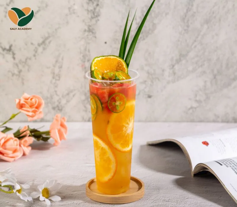 Cách làm trà hoa quả nhiệt đới thanh mát, thích hợp kinh doanh