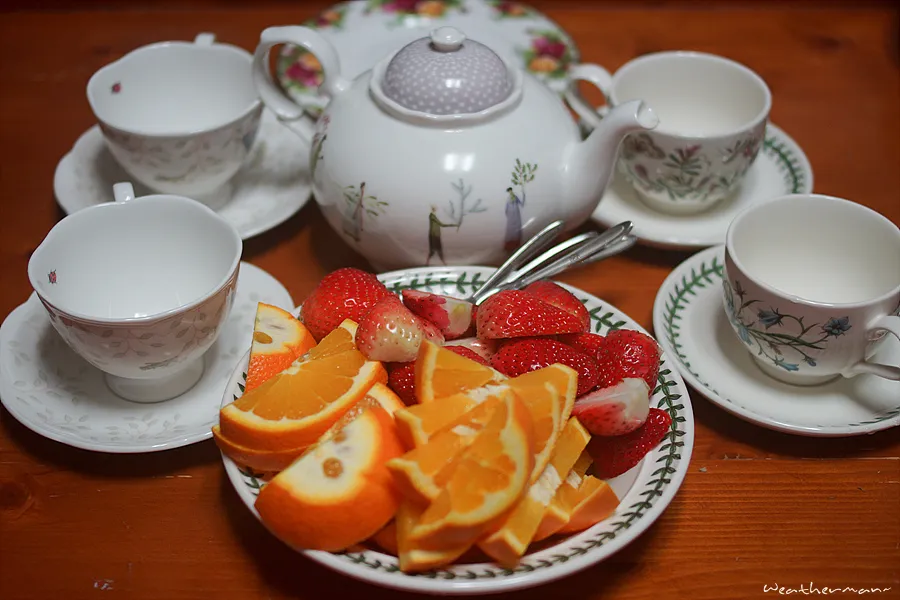 Thưởng thức trà trái cây tự pha giúp bạn tận hưởng cuộc sống trọn vẹn