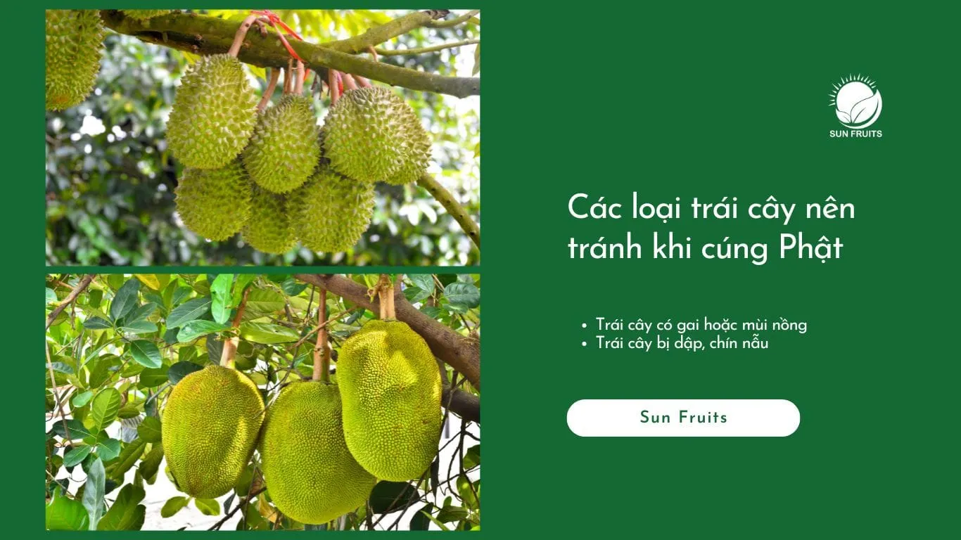 Các loại trái cây nên tránh khi cúng Phật để đảm bảo sự thanh tịnh