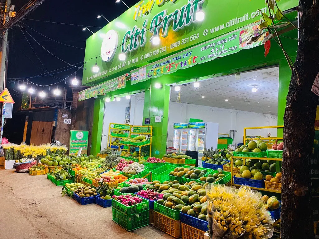Cửa hàng Citi Fruit cung cấp trái cây sạch nguồn gốc rõ ràng