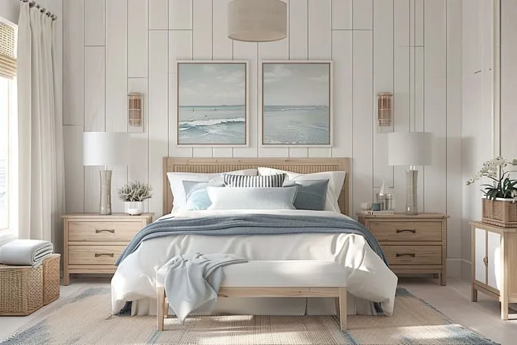 Phòng ngủ tông pastel