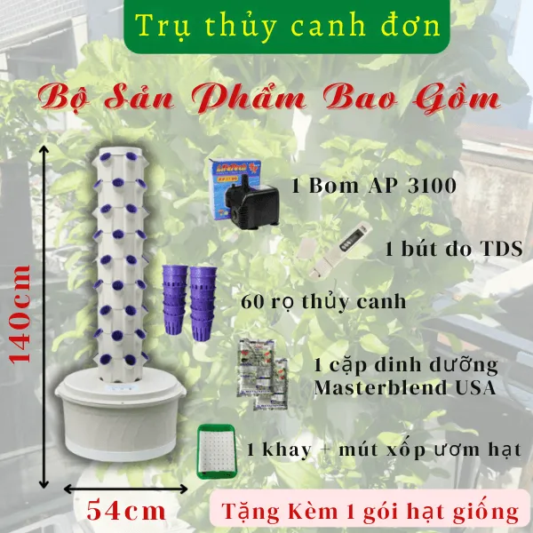 Cấu tạo chi tiết các thành phần trong bộ trụ thủy canh đứng