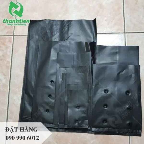 Túi ươm cây đa dạng kích thước sẵn sàng xuất xưởng