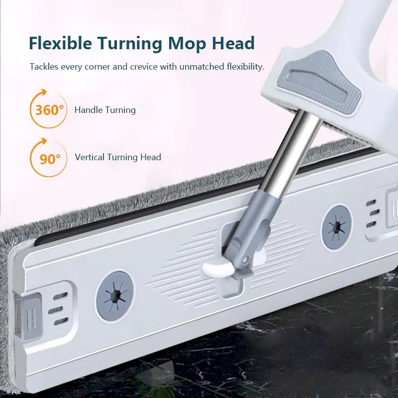 u điểm cây lau nhà tự vắt xoay 360 giúp tiết kiệm thời gian