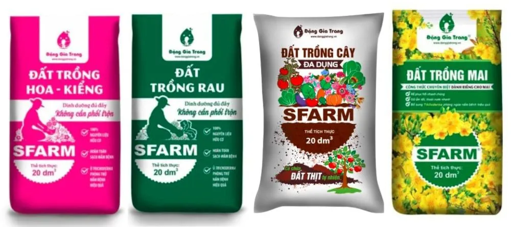 Các dòng sản phẩm đất trồng và giá thể chuyên dụng hỗ trợ sự phát triển của cây me