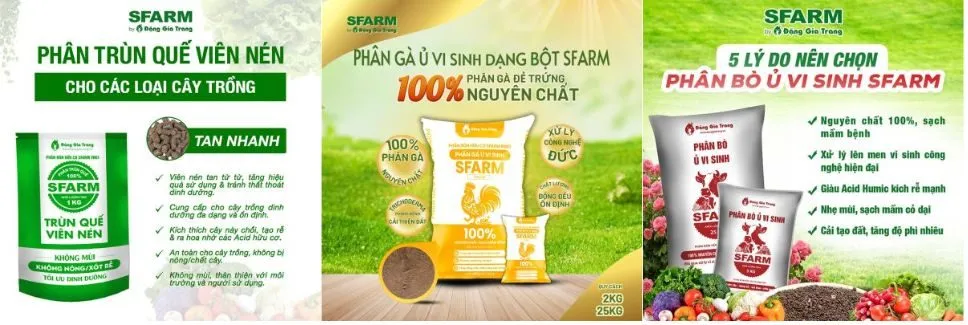 Phân hữu cơ vi sinh của SFARM
