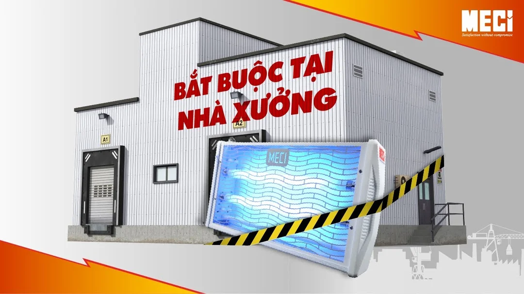 Video đèn bắt côn trùng công nghiệp trong nhà xưởng