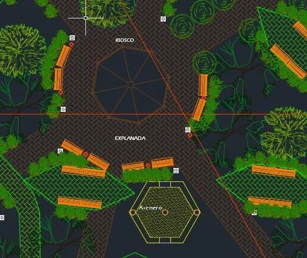 Các mẫu thiết kế cây xanh đa dạng trong thư viện CAD