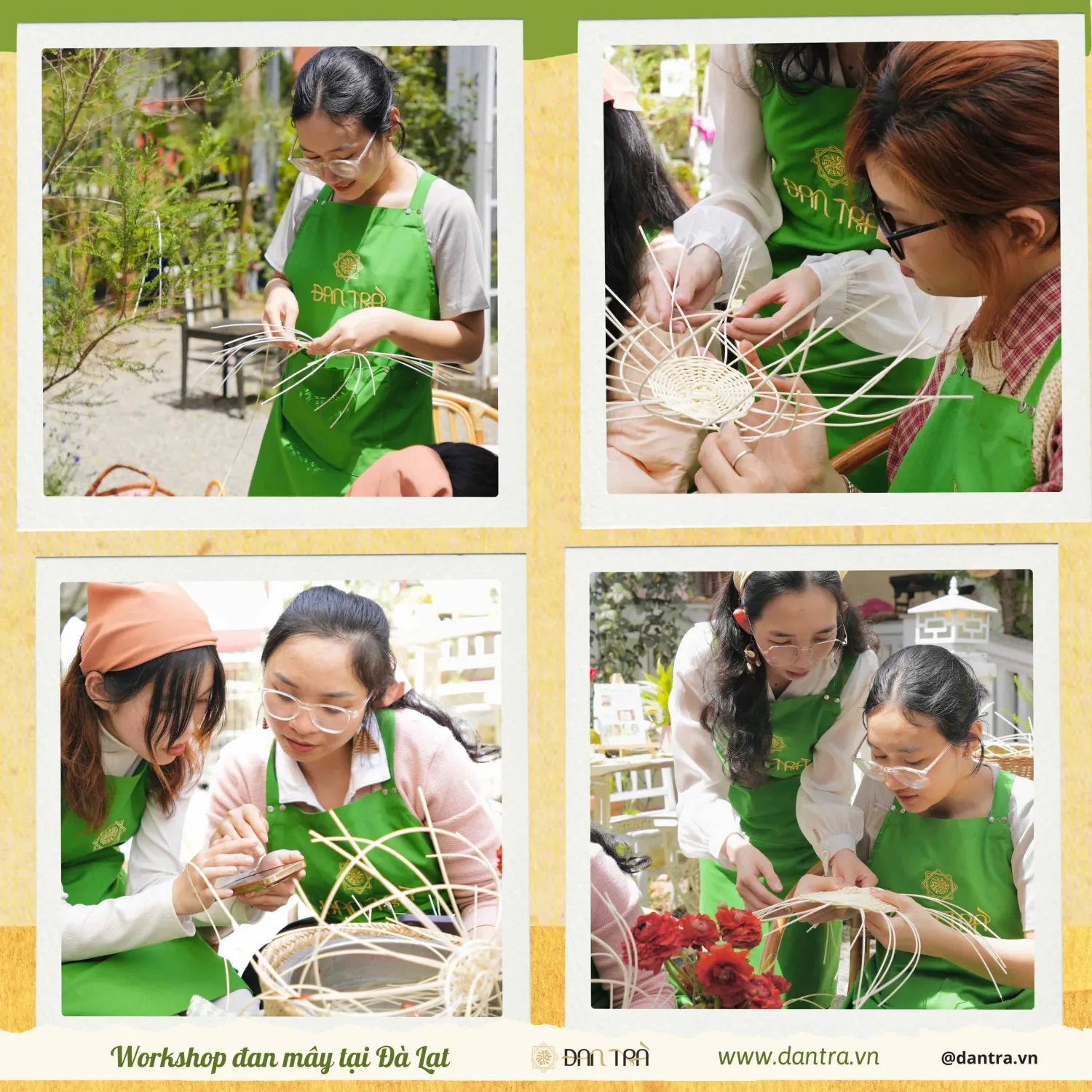 Workshop tại Đà Lạt mang lại trải nghiệm thủ công gần gũi với thiên nhiên