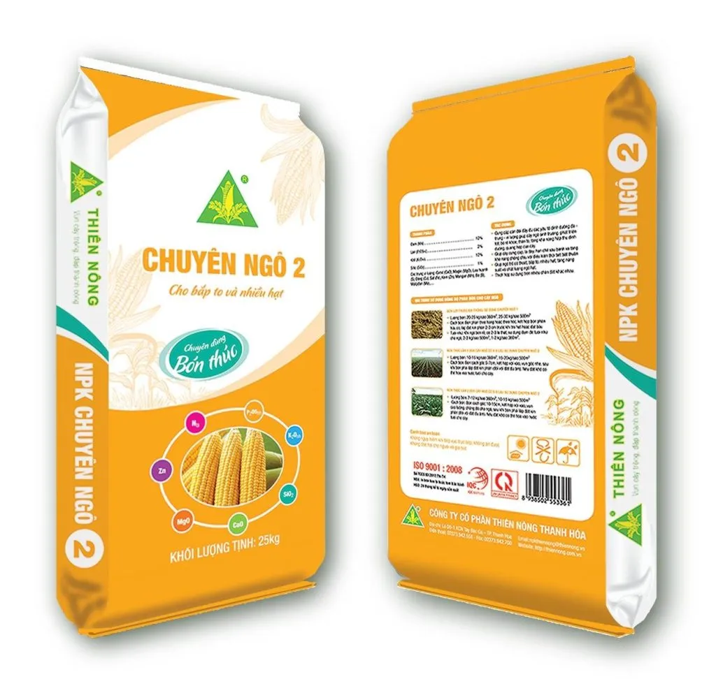 Phân bón Thiên Nông GreenNutri chuyên dụng cho cây ngô mang lại năng suất cao